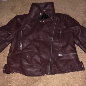 Leather jacket
